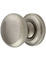 Classic Bronze 1 1/4-Inch Cabinet Knob with Rosette